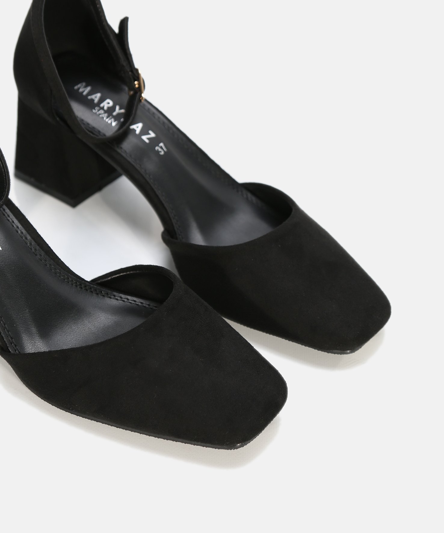 Zapatos tacón ancho image number null